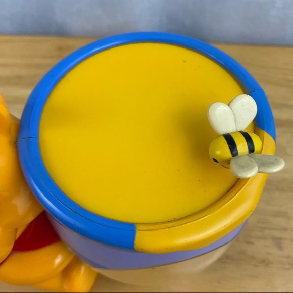 Vintage Disney Winnie The Pooh Honey Pot Clock - Picture 5 of 7